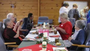 A lovely Christmas meeting for Sweet Louise Members