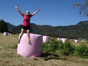 pink bale jumping2